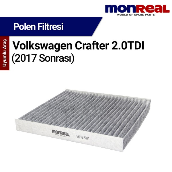 Crafter 2.0 TDI 2017 ve Sonrası Filtresi (Polen) - MONREAL