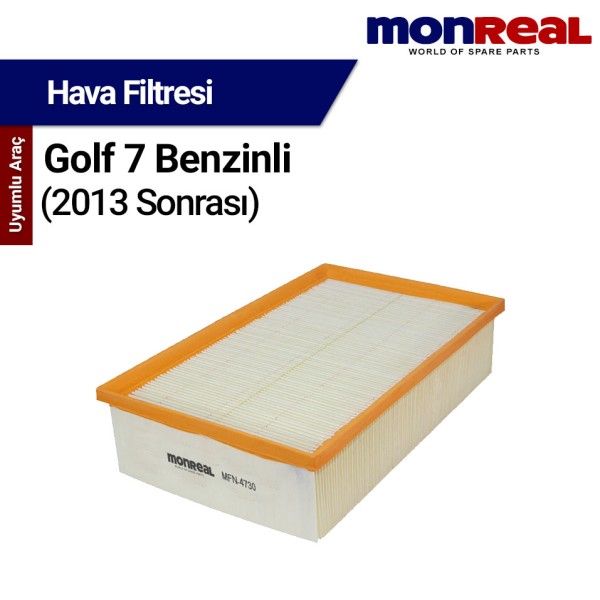Golf 7 Benzinli (2013 Sonrası) Filtresi (Hava) - MONREAL 