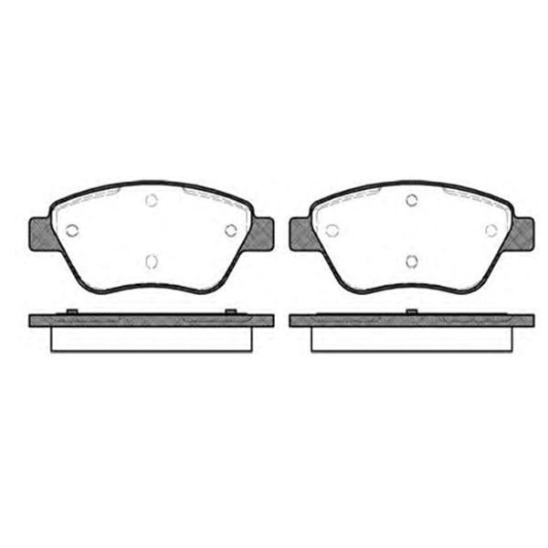 MGA 55100 Fren Balatası Ön Fıssız Albea 1.3 Doblo 01- Panda 03- / Corsa D 06- Adam 13- 