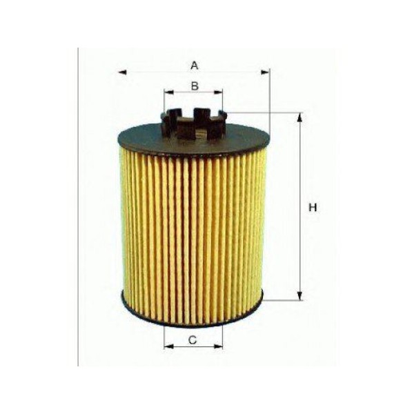 OPAR 55197218E Yağ Filtresi Palio Albea Doblo / Astra H 1.3 Jtd 1.3 Cdtı Z13Dt Z13Dth