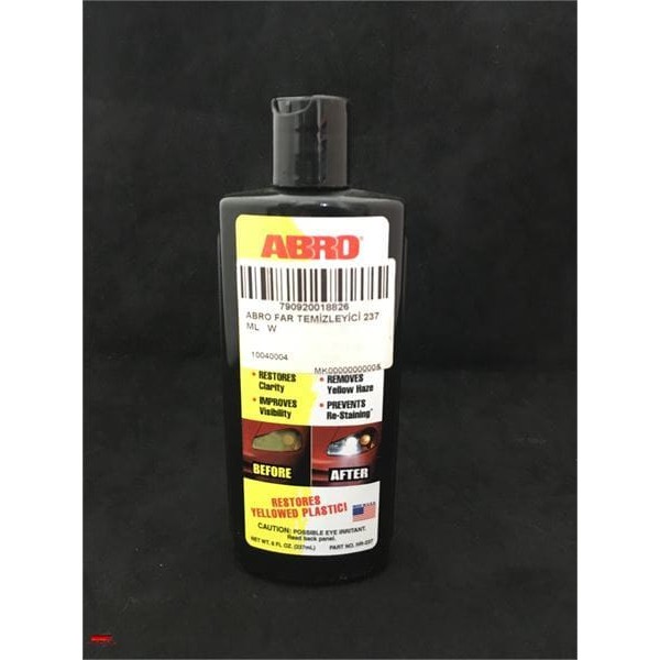 ABRO 10040004 Abro Far Temizleyici 237 Ml W
