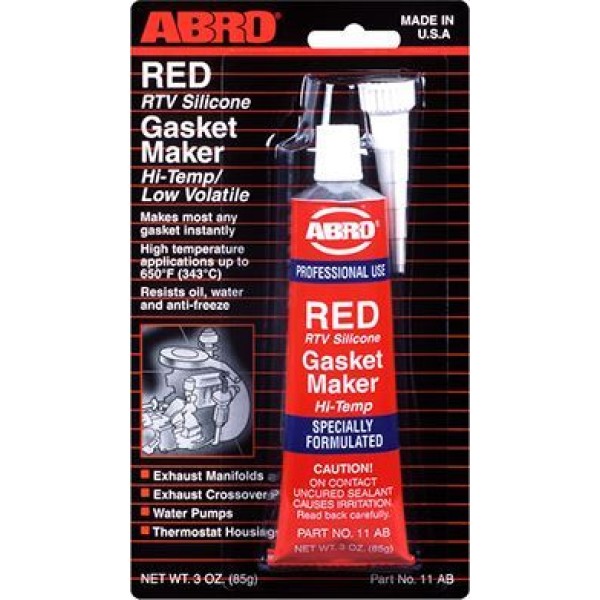 ABRO 10040042 Abro Sıvı Conta Kırmızı 85Gr W