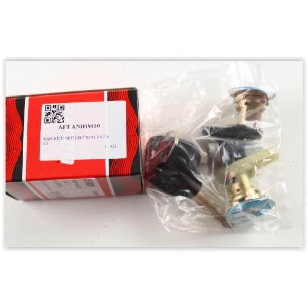 AFT ANH19110 Kapı Kilit Seti (3'Lü Set) Dacia Logan