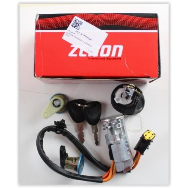 AFT ANH19120 Kontak Terminali - Kapı Kilit Seti (2 Kapı-1 Kontak - 1 Bagaj Fişeği) Dacia Logan-Sande