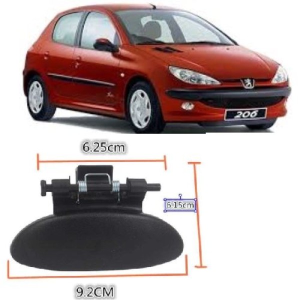 AFT ANH43113 Torpido Kapak Açma Mandalı Yaylı Peugeot 206 1997