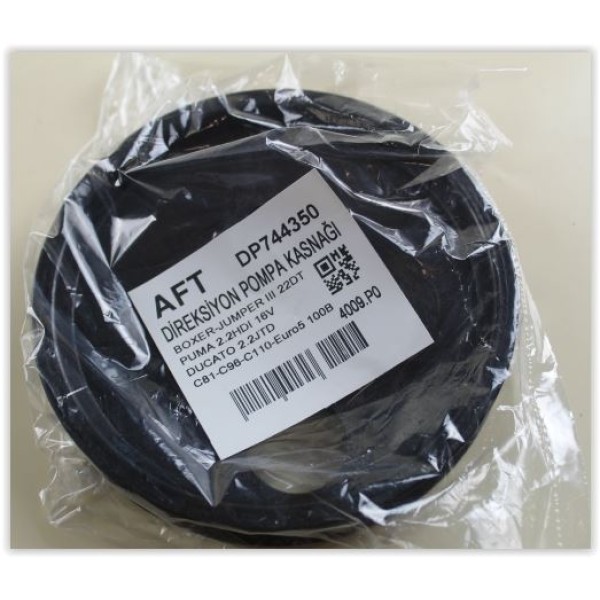 AFT DP744350 Direksiyon Pompa Kasnağı Boxer-Jumper III 22Dt Puma 2.2HDI 16V-Ducato 2.2Jtd C81-C96-C1