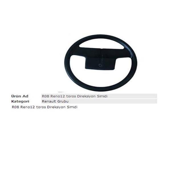 AFT DSM15430 (Yerd 0015) Direksiyon Simidi Renault 12 Toros Kapaklı (S)