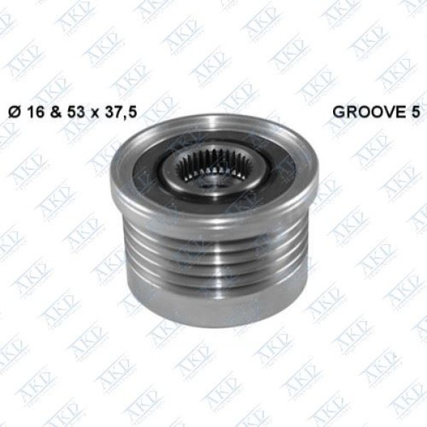 AKD OP115139 Alternatör Kasnağı Movano 1.9 Dtı-Vivaro 1.9D-Trafic II-Master II 1.9 DCI