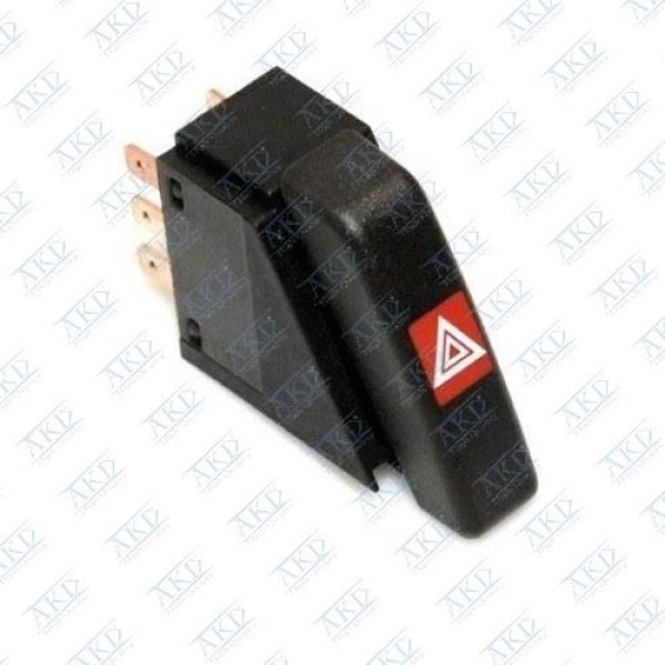 AKD OP131100 Dörtlü Flaşör Anahtarı Vectra A Siyah