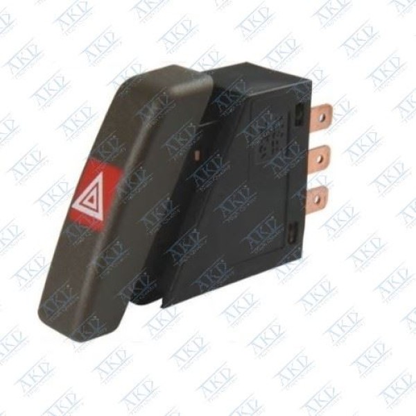 AKD OP131101 Dörtlü Flaşör Anahtarı Vectra A Gri