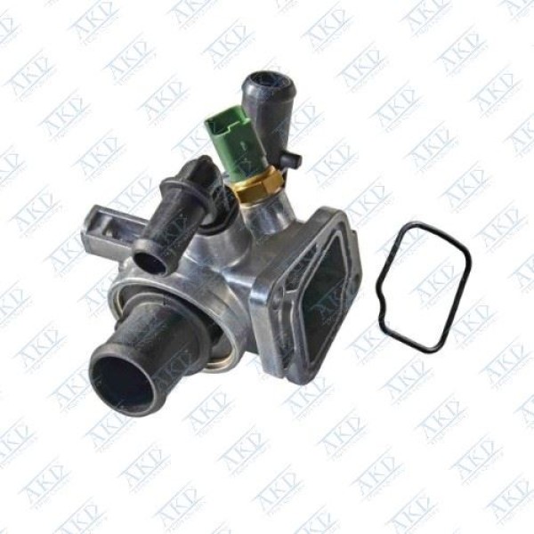 AKD OP143125 Termostat Komple 88C Doblo-Fiorino-Linea-Punto-Corsa D-Astra H-Combo 1.3Jtd-Cdti Müşürs 