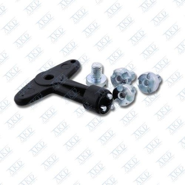 AKD OP200127 Jant Kapak Kilit Seti-Astra G-Vectra B-Vectra C 