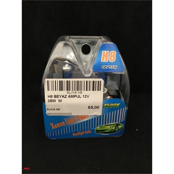 ALIYA H8 H8 Beyaz Ampul 12V 35W W
