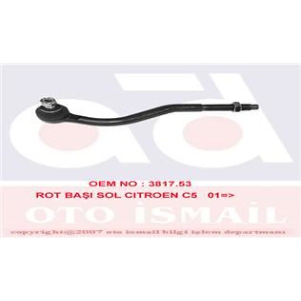 AML 10-170 Rot Başı Sol C5 1.8 16V-2.0 16V-2.0 16V Hpı-2.0 HDI-2.2 HDI-3.0 V6 01-