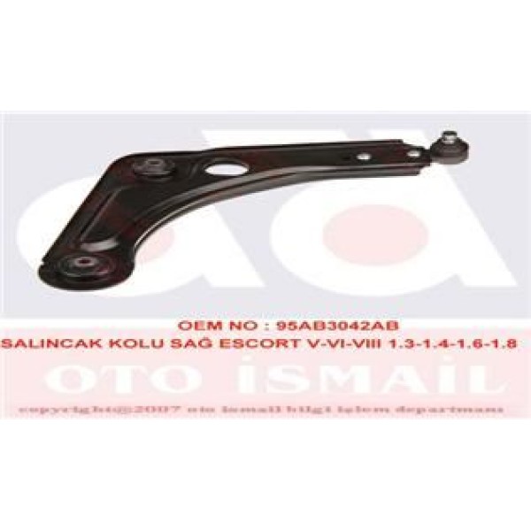 AML 60-344 Alt Salıncak Komple Sağ Escort V-VI-Vıı 1.3-1.4-1.6-1.8 90-98 