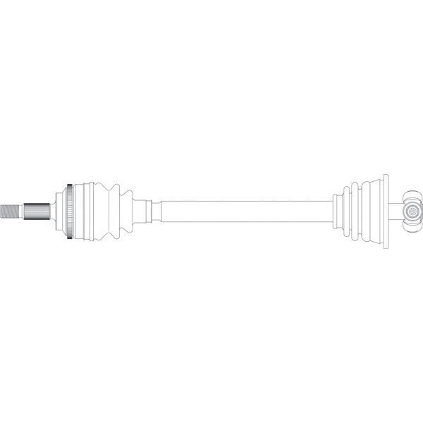 ANKA 10103008 Aks Megane I Laon 1.9 Komple Kalın Freze