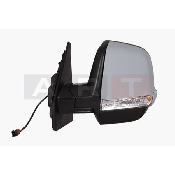 ART M001.1031 Dış Dikiz Aynası Elektrikli Katlanır Isıtmalı Sinyalli Astarlı Çıft Cam Sol Fiat-Opel 