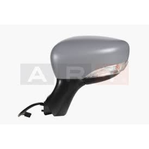 ART M002.2052 Dış Dikiz Aynası Sol Elk.Isıtmalı-Astarlı-Sinyalli-Asferik CLIO IV 