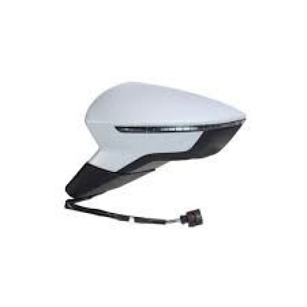 ART M032.2110 Dış Dikiz Aynası Elektrikli Isıtmalı Astarlı Sol Seat-Skoda Toledo 12-