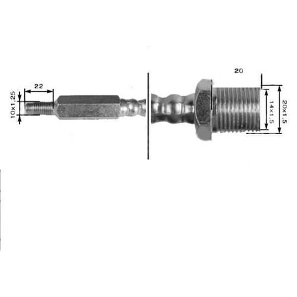 AUTOTECH TKN01 Fren Hortumu Ön Kısa 50Nc