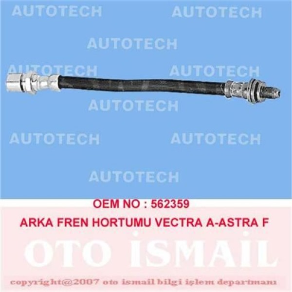AUTOTECH TO11 Fren Hortumu Arka Astra F Vectra A 88-95 