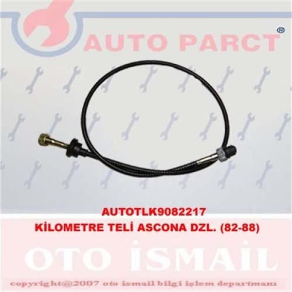 AUTO TLK9082217 Kilometre Teli Ascona Dizel 82-88