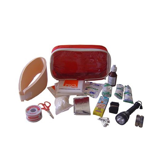 AUTO TSIY068 Ilk Yardım Seti Bez Canta Boyunluklu 