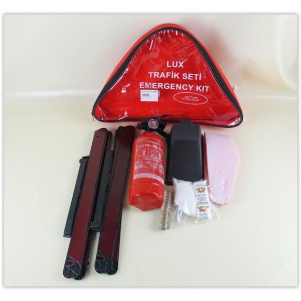 AUTO TSTS052 Trafık Seti Eko Bez Ambalaj Kare 1Kg Yangın Söndurculu Eko 