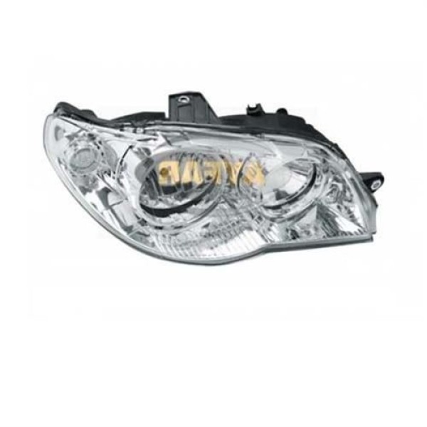 AYFAR 101050 Far Sağ - Sinyal Palio 05- Palio Sole 05- Albea Elektrikli Motorulu Krom H7-H1 