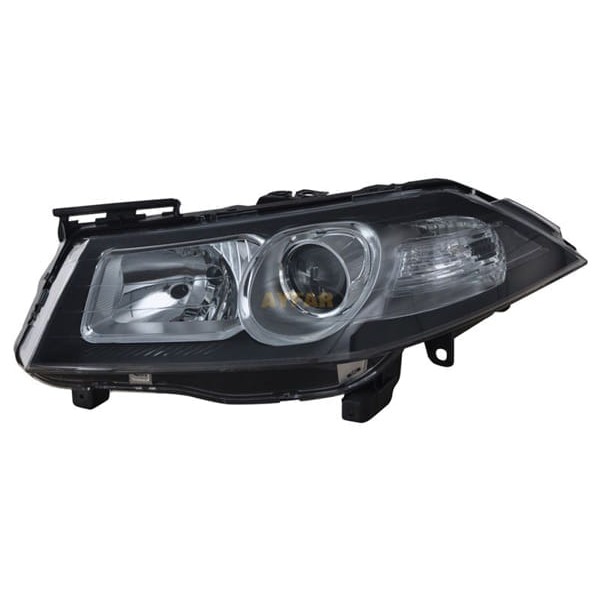 AYFAR 202274 Far Sağ - Sinyal Megane II 06- Elektrikli Motorlu Siyah H7-H1