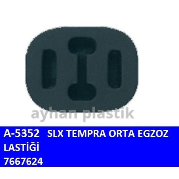 AYHAN A5352 Egzoz Askı Lastiği Orta SLX Tmpr Tipo 
