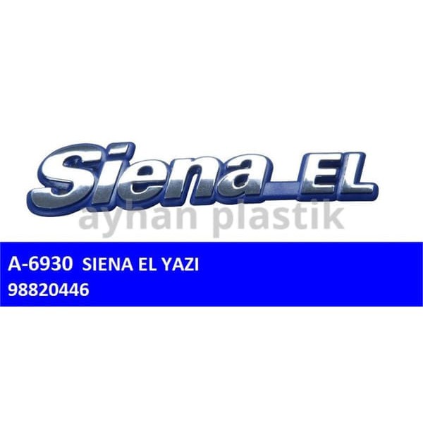 AYHAN A6930 Yazı Siena El Siena 