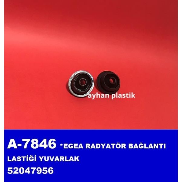 AYHAN A7846 Radyatör Bağlantı Lastiği Yuvarlak (Fiat: Egea) 