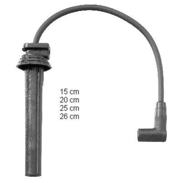 BERU ZEF1480 Buji Kablosu Mini 01-07 