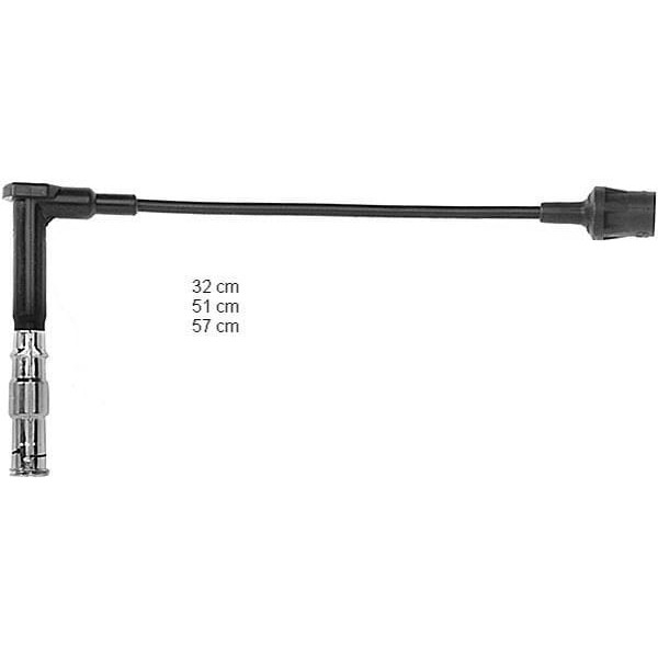 BERU ZEF641 Buji Kablosu Set W463 C124 S124 W210 M104995 