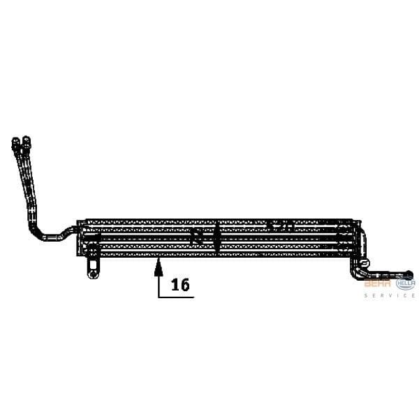 BEHR 8MO376726-361 Yağ Radyatörü E60 61 63 64 03-10