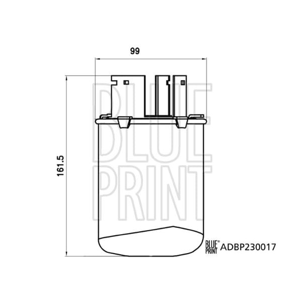 BLUE PRINT ADBP230017 Yakıt Filtresi Renault