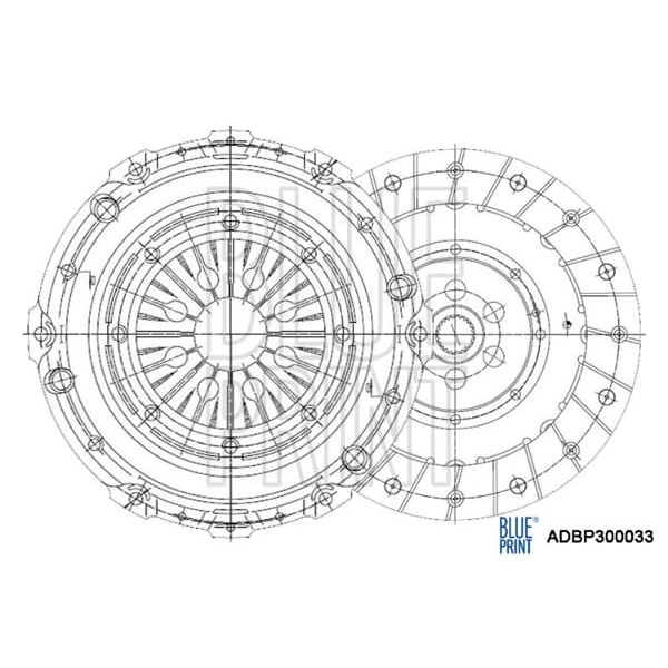 BLUE PRINT ADBP300033 Debriyaj Seti Golf V 2.0 Gtı 06- Byd Cdlf 