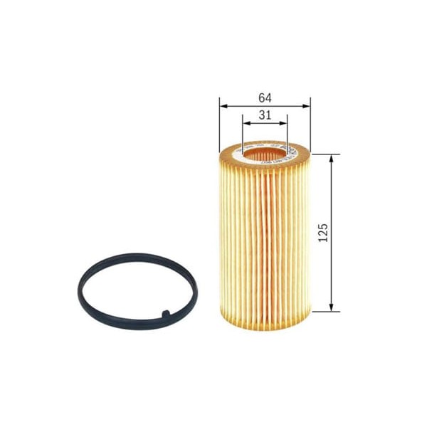 BLUE PRINT ADF122104 Yağ Filtresi S60 2.0Dt D3 Sed 10- 