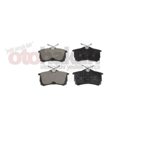 BLUE PRINT ADH24257 Fren Balatası Arka Accord 98- 43022-S1A-E50 