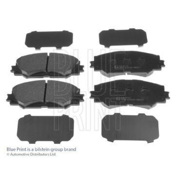 BLUE PRINT ADT342171 Fren Balatası Ön Corolla Auris 07- 1.3 1.6 1Nrfe 1Zrfe Benzinli 04465-02170
