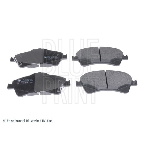 BLUE PRINT ADT342174 Fren Balatası Ön Avensis 2.0 D4D 08- Verso 09- 04465-02190 