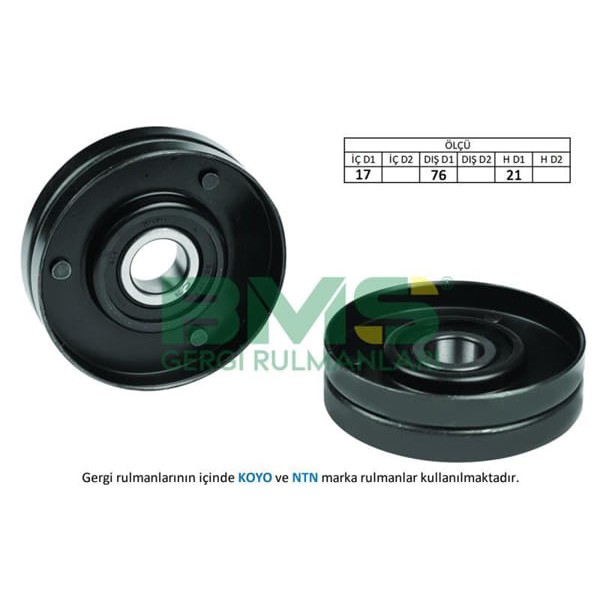 BMS 5 Alternatör V Kayış Gergi Rulmanı A4 A6 A8 Superb Passat 