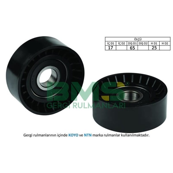 BMS 28 Alternatör V Kayış Gergi Tek Rulman 208 206- T3E C3 III Ds3 207 Dv4C 1007 C2 C3 C3 Plurıel C3 