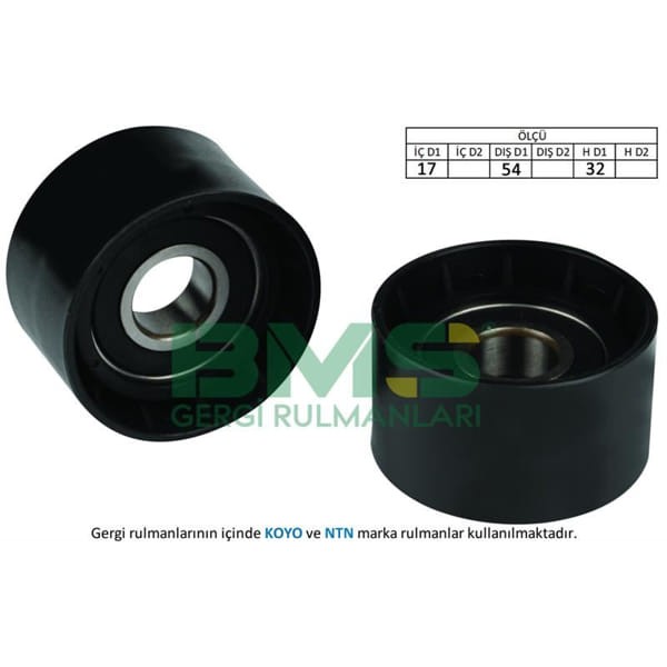 BMS 40 Alternatör V Kayış Gergi Rulmanı CLIO 2.0 Laguna 1.8 Laguna 2.0 16V 