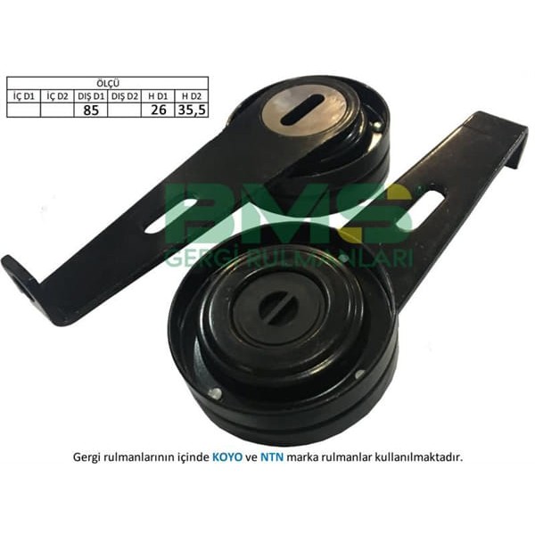 BMS 71 Alternatör Gergi Rulmanı Boxer-Ducato-Partner-P306-405-406-Expert-Berlingo-Jumper-Jumpy 1.9D- 