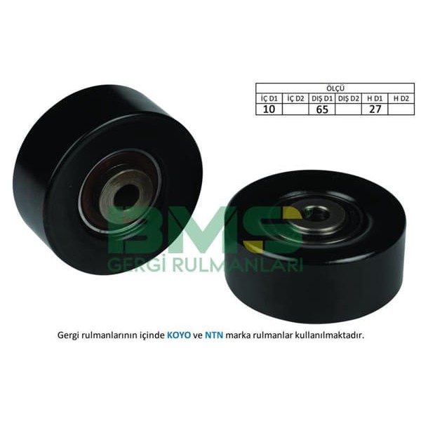 BMS 72 Alternatör V Kayış Gergi Rulmanı 106 206 306 Xsara Xm Saxo 1.1İ 1.4İ 1.6 1.6 16V 1.6İ Ölçü 10 