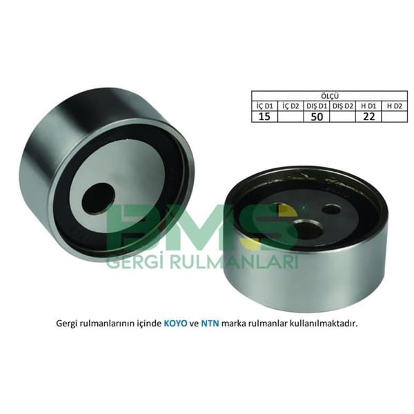 BMS 75 Triger Eksantrik Gergi Rulmanı R19 CLIO Kangoo Meane 1.2 1.4 E7J K7J K7M 