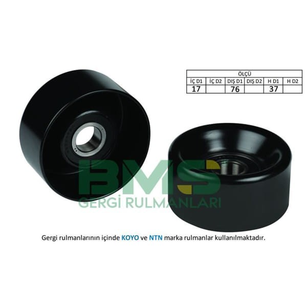 BMS 80 Alternatör V Kayış Gergi Rulmanı Transit 2.4TDCI 00-06 