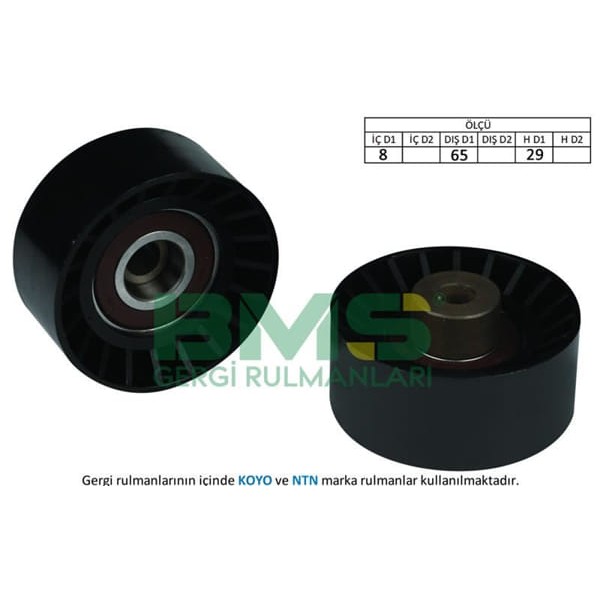 BMS 106 Alternatör V Kayış Gergi Rulmanı 17×65×29 Aveo Kalos Lacetti Daewoo Lanos-Nubira